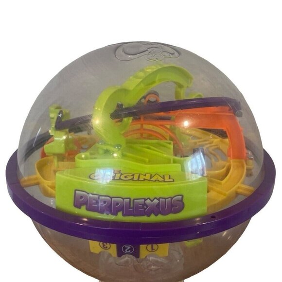 Perplexus THE ORIGINAL 3D Puzzle Ball Maze Game Brain Teaser Toy by Spin Master - Picture 1 of 8